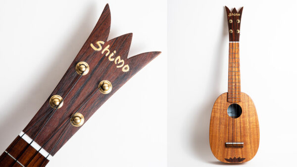 貴重なSHIMOウクレレ、待望のパイナップルオールコアが遂に入荷しま  